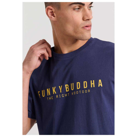 Funky Buddha Ανδρική κοντομάνικη μπλούζα